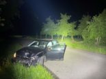 Roggwil: Betrunkener Autofahrer fährt bei Unfall in Bäume