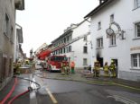 Brand in Neunkirch SH: Bewohner mittels Leitern aus Gebäude gerettet