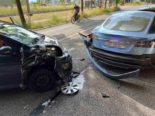 Solothurn: Unfall zwischen drei Fahrzeugen