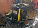 Felben-Wellhausen TG: Plasmaschneider gerät in Brand