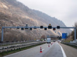 Visp: Einschränkungen und Sperrungen Autobahn A9