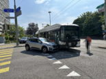 St.Gallen: Unfall zwischen PW und Bus auf der Zürcher Strasse
