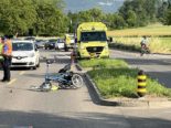 Reinach BL: Unfall zwischen Auto und Dreirad