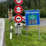 Preda GR: LKW-Chauffeur muss auf Albulapass wenden!