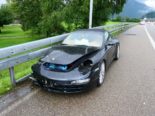 Mollis GL: Mit Porsche auf A3 Unfall gebaut