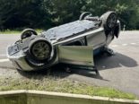 Bremgarten AG: Auto bei Unfall überschlagen