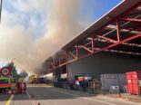 Brand in Wallisellen führt zu Sichteinschränkungen auf der A1