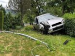 Alpnach OW: Bei Unfall in Kandelaber gekracht