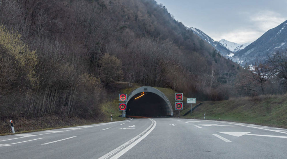 Martigny: Mont-Chemin-Tunnel gesperrt