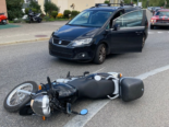 Appenzell: Motorradfahrerin erleidet bei Unfall Beinverletzung