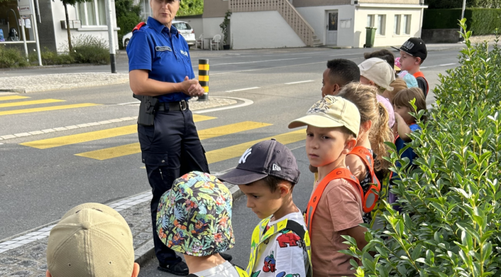 Kanton Schwyz: Vier Raser im Schulwegbereich angezeigt