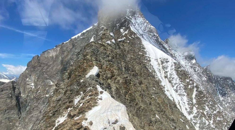 Täsch VS: Bergsteiger nach 200 Meter tiefem Sturz verstorben