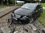 Unfall in Safenwil AG: Zwei Mercedes mit Totalschaden