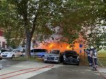 Grellingen BL: 18 Fahrzeuge bei Brand zerstört oder beschädigt