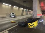 St. Johann-Tunnel BS: Bei Unfall gegen Anpralldämpfer geprallt