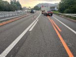 A1 Neudorf SG: Unfall mit drei beteiligten Fahrzeugen