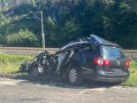Unfall in Thayngen SH: Lenker bei Frontalkollision mit Anhängerzug verstorben