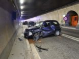 Bonaduz GR: Drei Personen bei Unfall im Tunnel Isla Bella verletzt
