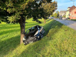 Windisch AG: Bei Unfall betrunken Böschung hinunter gefahren