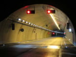 A9 Siders VS - Nachtsperrungen des Tunnel Sierre ab: