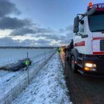 Solothurn: Drie Verkehrsunfälle auf schneebedeckten Fahrbahnen