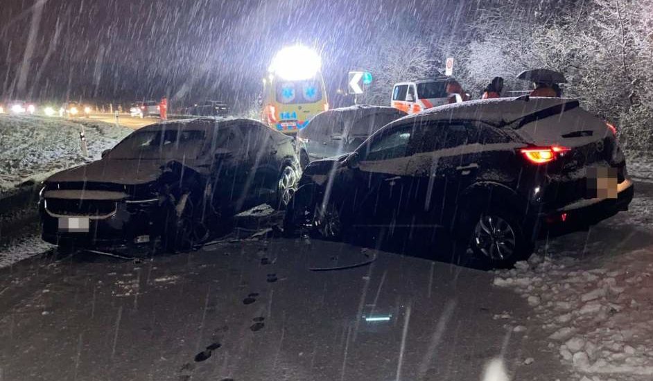 Kanton Solothurn: Winterchaos verursacht zahlreiche Verkehrsunfälle
