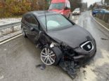 Heiden AR: 25-Jähriger Automobilist gerät ins Rutschen - Totalschaden