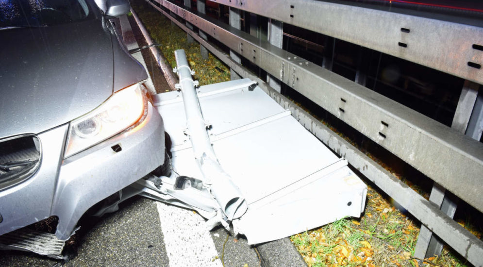 Eich LU: Unfall auf A2 sorgt für Verkehrschaos