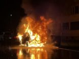 Arbon TG: Hecke durch Brand eines Autos beschädigt