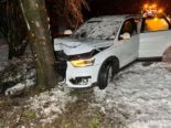 Fulenbach SO: Bei Unfall von schneebedeckter Fahrbahn abgekommen