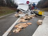 Uster ZH: LKW Unfall am Morgen legt A15 lahm