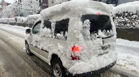 St. Gallen: 19 Anzeigen wegen Schneelasten auf dem Autodach