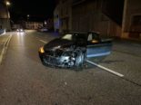 Unfall in Laufen BL: Mit BMW gegen Gartenmauer geknallt