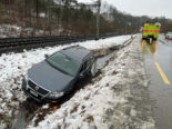 Winterthur: Auto nach Unfall mit Spezialgerät geborgen