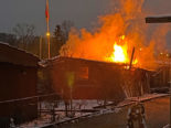 Frauenfeld TG: Brand bei den Familiengärten Espi