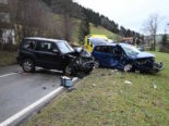 Wattwil SG: Heftiger Frontal Unfall beim Überholen mehrerer Autos