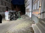 Schwellbrunn AR: Mit Pick-Up heftigen Unfall gebaut