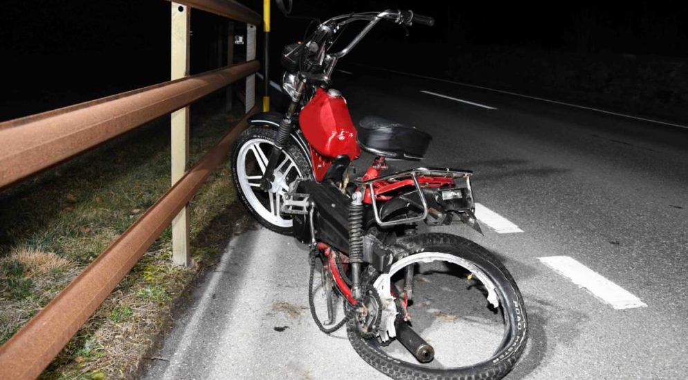 Chur GR: Verletzter Mofa-Fahrer nach Unfall