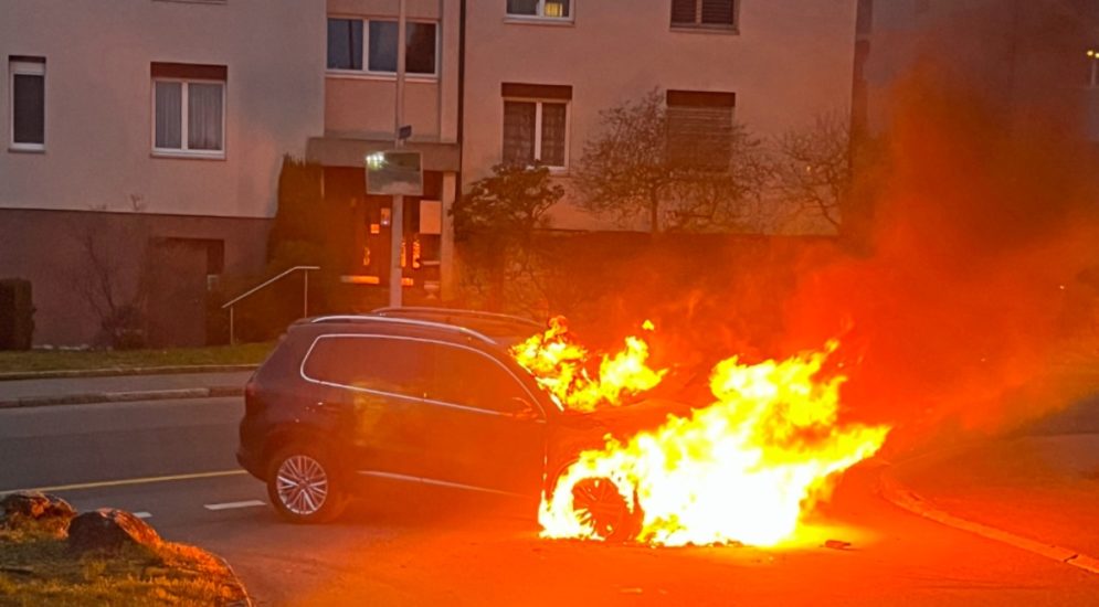 Emmen LU: Auto in Brand geraten