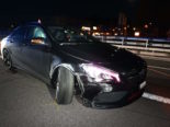 St. Margrethen: Mercedes-Lenker (23) baut Unfall auf A13
