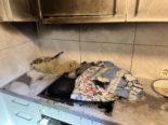 Wittenbach SG: Pfanne mit Öl in Brand geraten