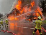 Lüterswil SO: Ehemaliges Bauernhaus durch Brand zerstört