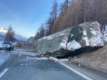 Engadinerstrasse GR: Strecke zwischen Sils Baselgia und Plaun da Lej gesperrt
