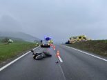 Unfall in Kaisten AG: Motorradlenker schwer verletzt