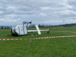 Flugunfall in Rothenhausen TG: Helikopter mit Flugschüler verunglückt