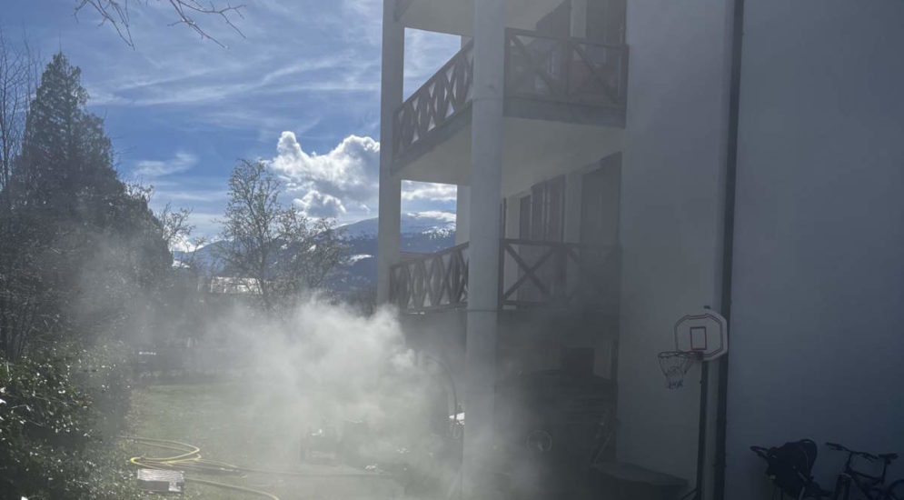 Wohnungsbrand in Azmoos (SG) rasch unter Kontrolle