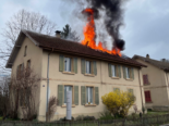 Rheinfelden AG: Haus nach Brand verwüstet und unbewohnbar