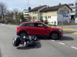 Rapperswil-Jona: Motorradfahrer bei Unfall leicht verletzt