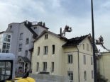 Brand in Rorschach SG: Dachstock weitgehend in sich zusammengestürzt
