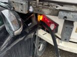 Thayngen: Unfall zwischen Auto und LKW am Grenzübergang